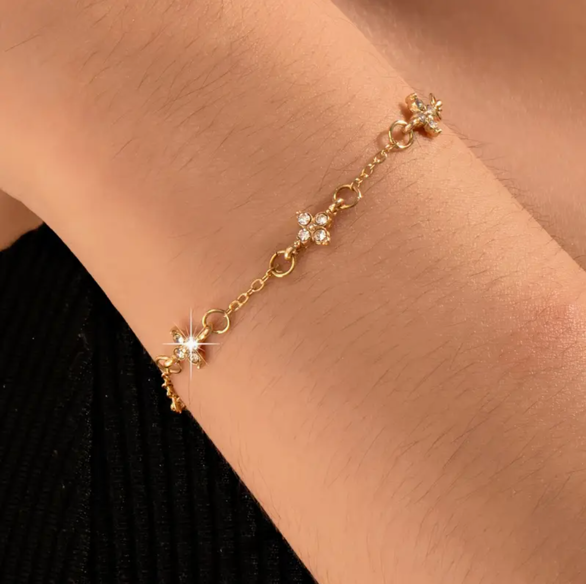 Crystal Blossom Bracelet