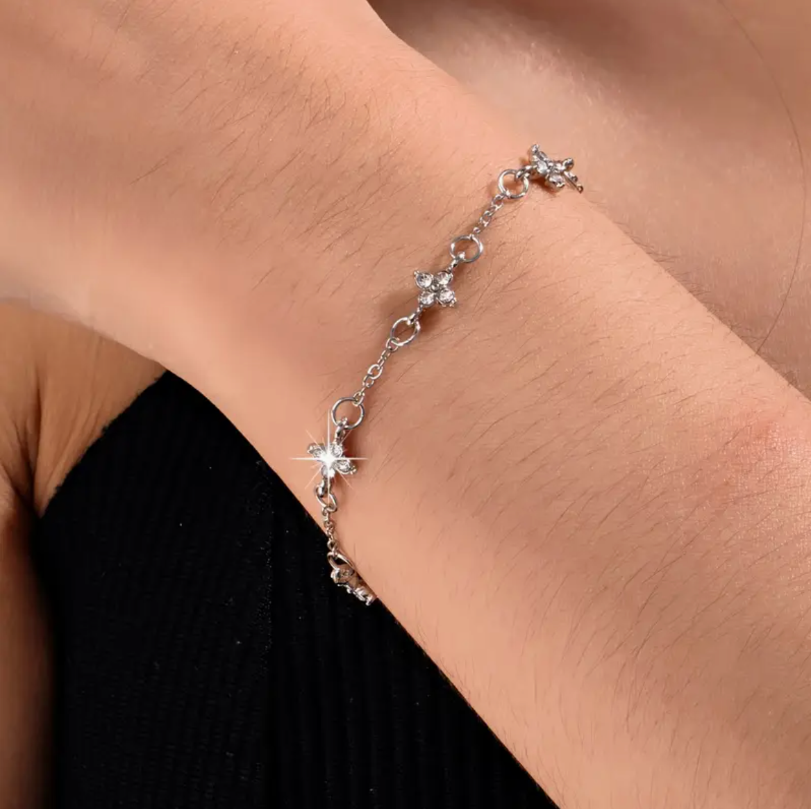 Crystal Blossom Bracelet