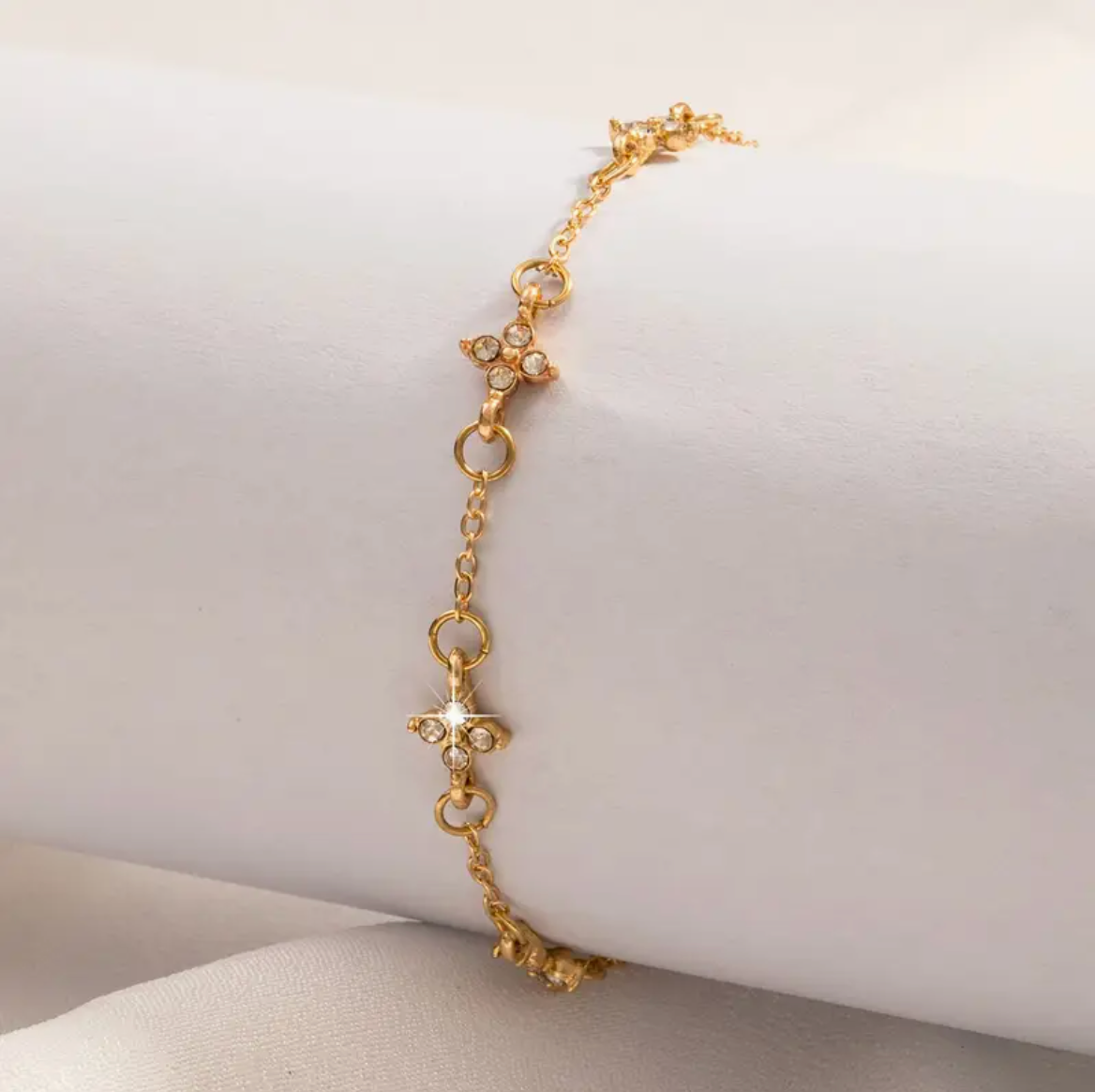 Crystal Blossom Bracelet