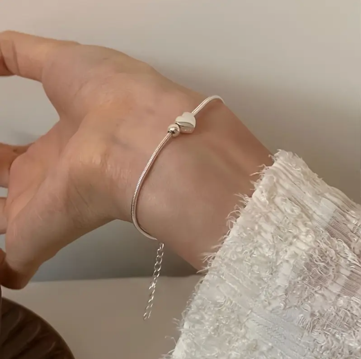 Heart Charm Bracelet
