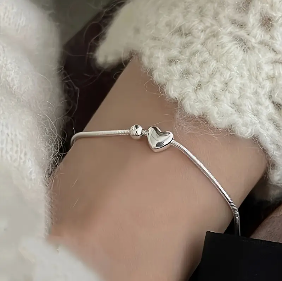 Heart Charm Bracelet