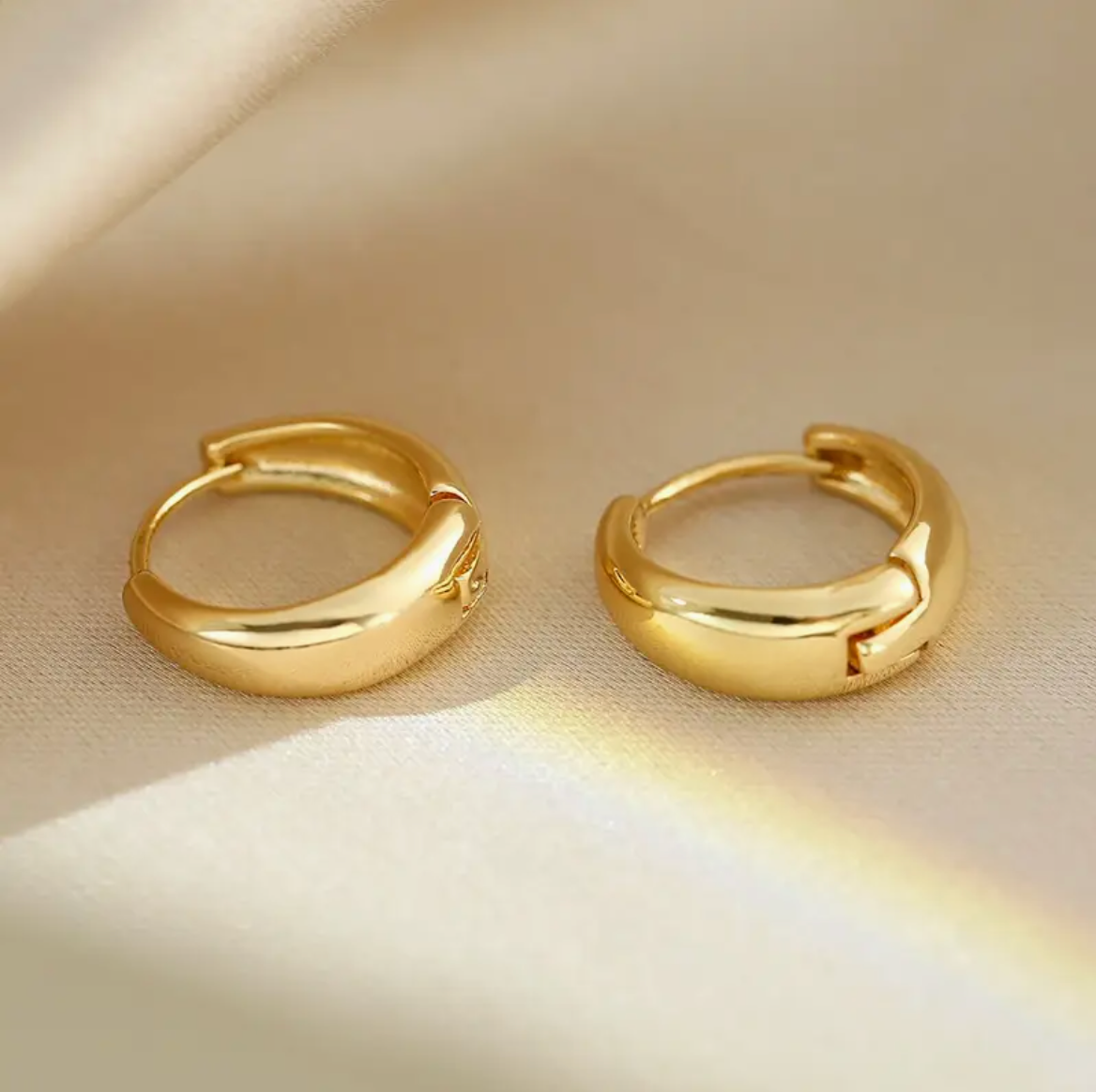 Wide Hoop Earrings