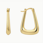 Teardrop Hoop Earrings