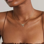 Bow Knot Pendant Necklace