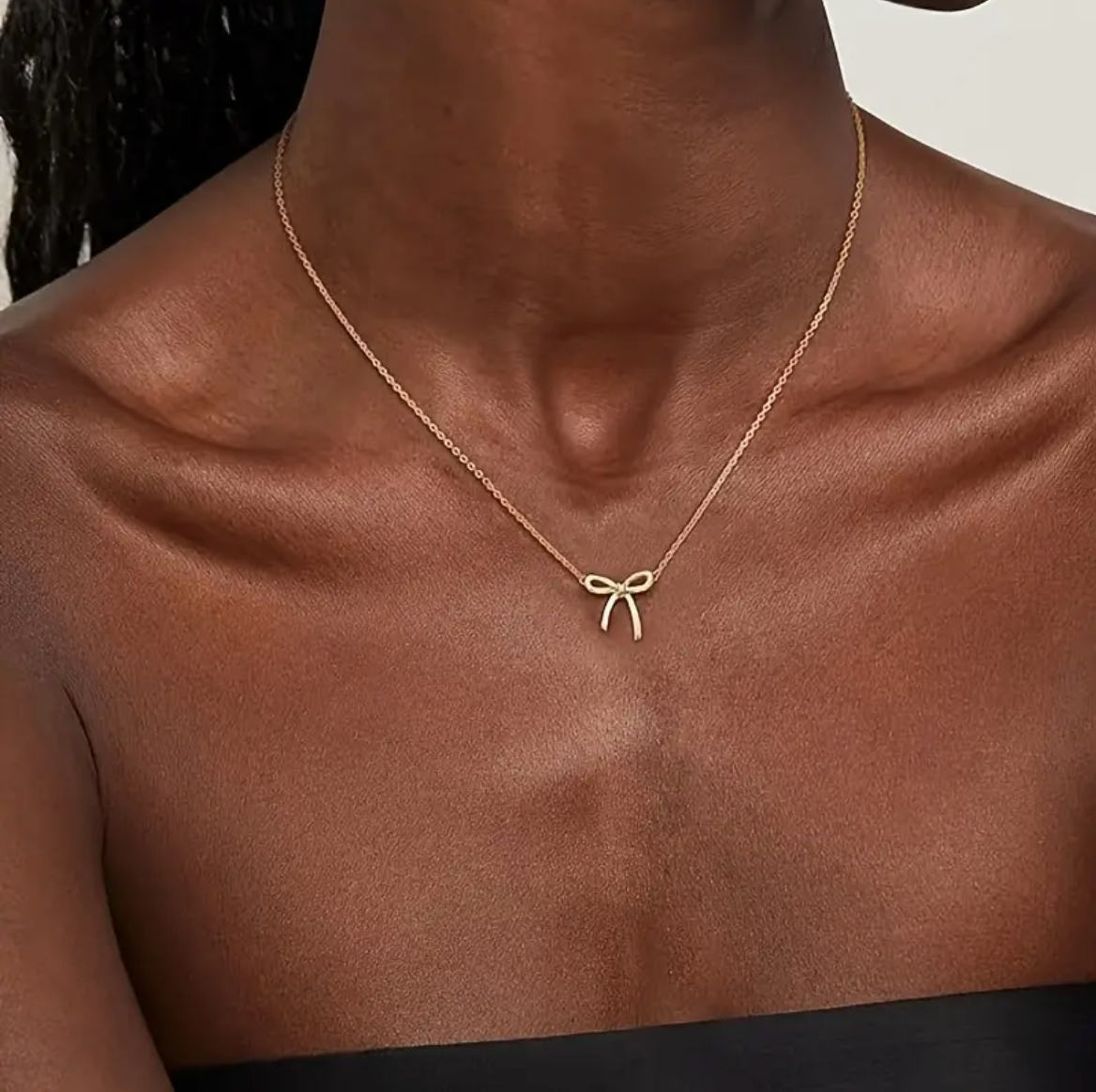 Bow Knot Pendant Necklace