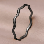 Wavy Band Ring
