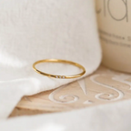 Dainty Diamond Band