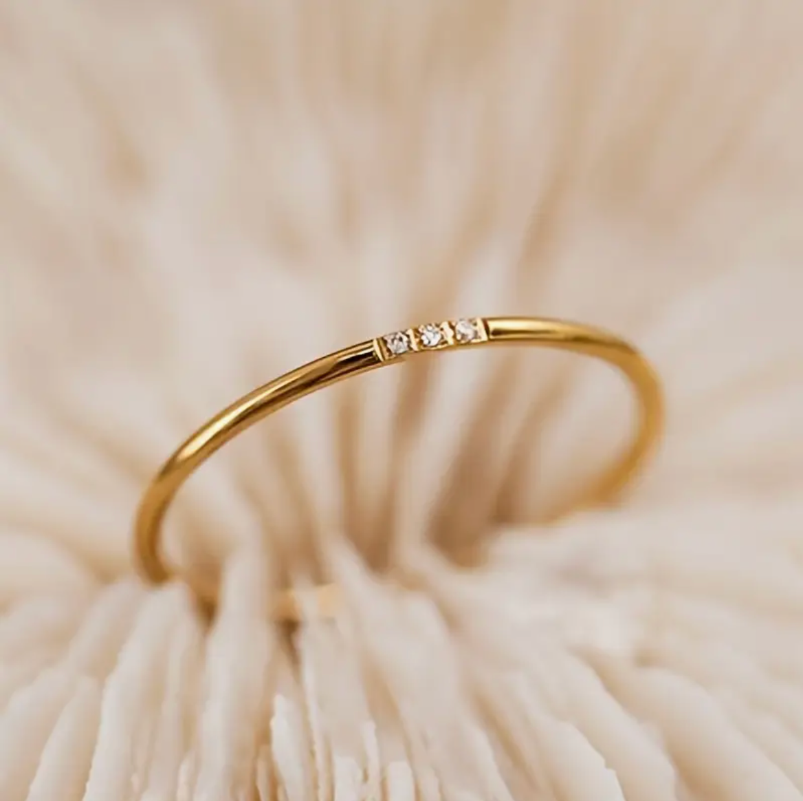 Dainty Diamond Band