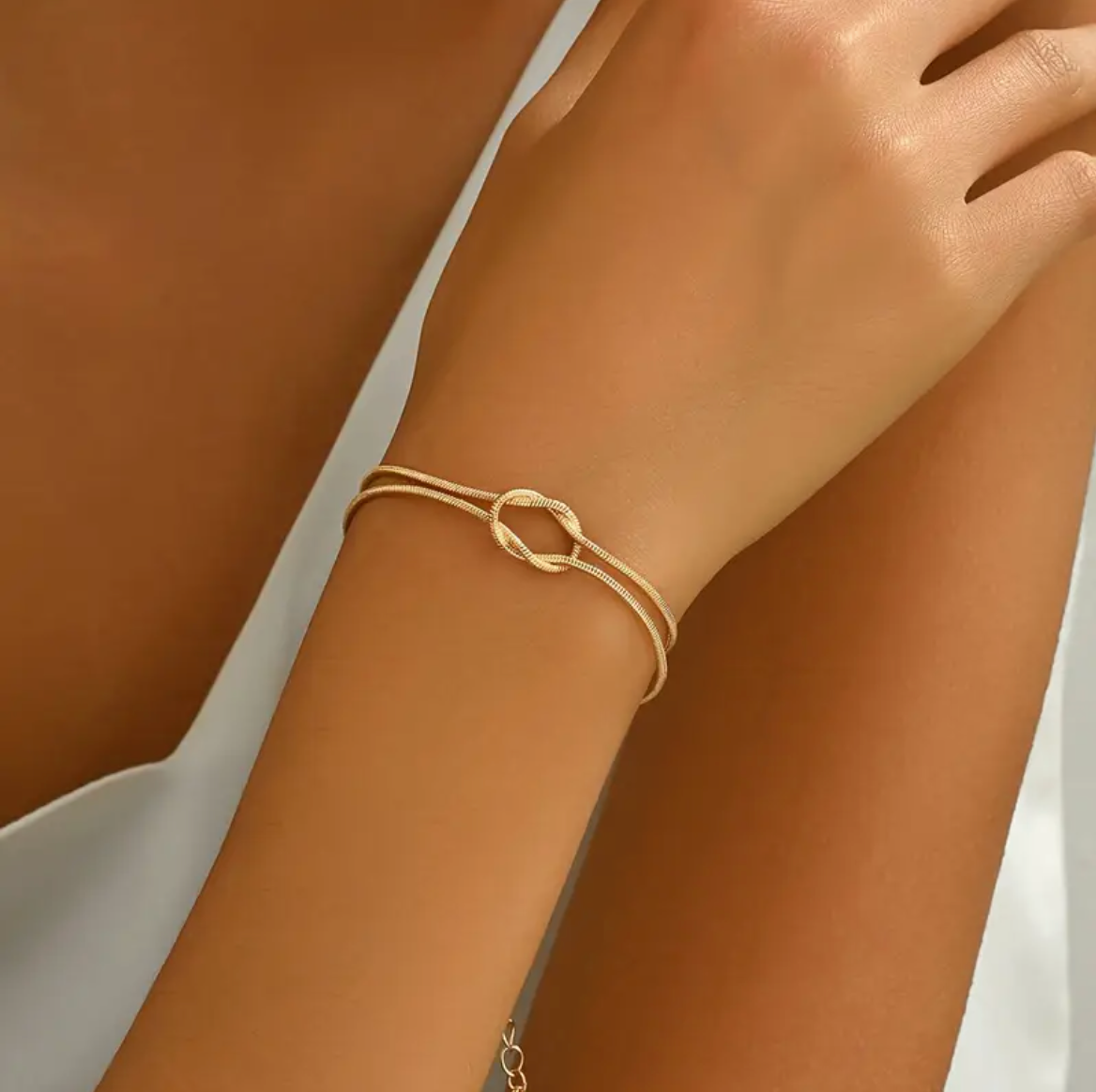 Knot Chain Bracelet